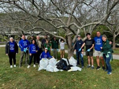 Save the Sound cleanup at Hammonasset Beach State Park