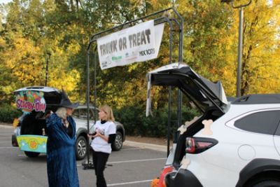 Where Trunks Met Tails:  A Halloween Adoption Bash