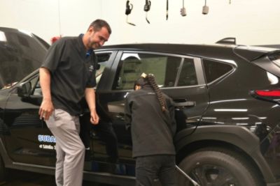 Lawson Elementary 4th grade field trip to Subaru of Little Rock