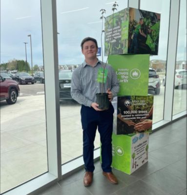 Romain Subaru Helping Evansville Grow Greener One Free Tree at a Time