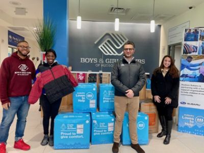 Hudson Subaru Loves to Help! Operation Warm