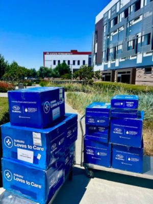 Leukemia & Lymphoma Society Blanket Delivery