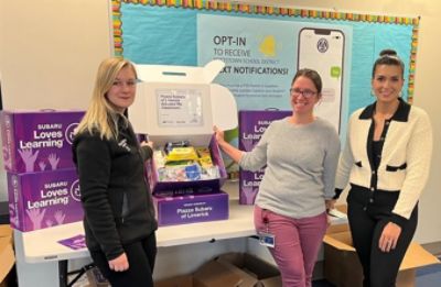 Franklin Elementary Schools gets the goods!