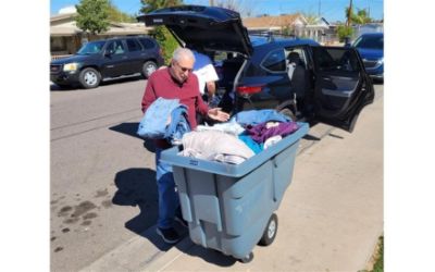 Clothing drive for the Chandler Salvation Army
