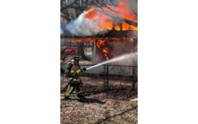 Practice Burn - Mooresville Fire Department 