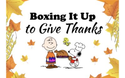 Boxing It Up to Give Thanks