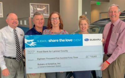 Dellenbach Shares the Love for the Food Bank
