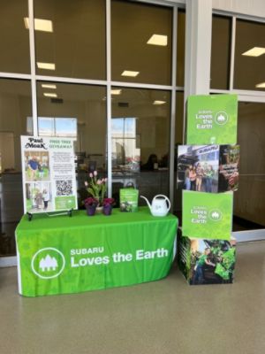 Paul Moak Subaru Donates Trees to Greater Belhaven Foundation