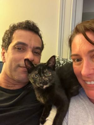Kitten evacuated from Florida hurricane finds a new family in Massachusetts