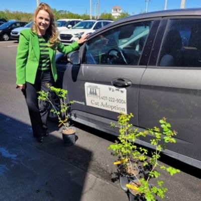 Sport Subaru in Orlando, FL Celebrated Arbor Day by Giving Away Trees to Customers & Charities