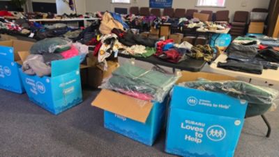 Salvation Army Coat Donation