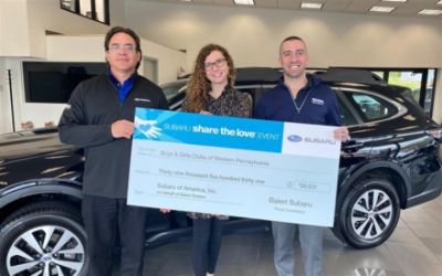 Baierl Subaru Makes a Difference with BGCWPA