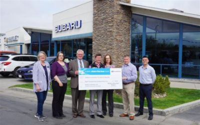 Subaru Provides a Habitat Family's Foundation 