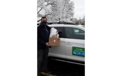 Blizzard Box delivery to Meals on Wheels clients