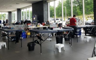 Subaru and American Red Cross Blood Drive 