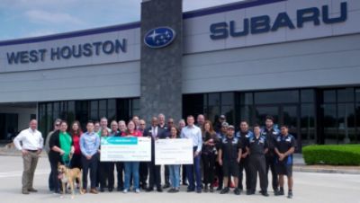 West Houston Subaru Shares the Love with Citizens for Animal Protection