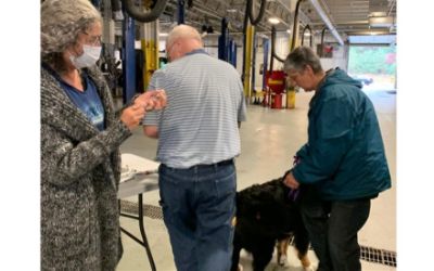 Subaru Loves Pets Drive Up Vaccine Clinic