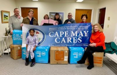 Coats for families in Cape May