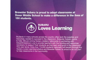 Brewster Subaru Loves Learning