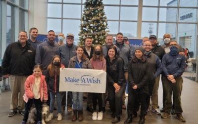 Make A Wish Visit with Gabby and Fam