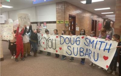 Doug Smith Subaru Adopts Park View Elementary