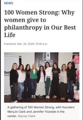 100 Women Strong OHIO Impacts Lives of Women and Children with Grant from Ken Ganley Subaru