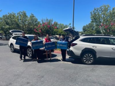 Subaru Loves to Care at Oroville Hospital