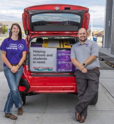 Subaru Loves to Learn at Dora Erickson