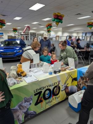 Ciocca Subaru of Allentown Hosts Lehigh Valley Zoo for Educational Children’s Event