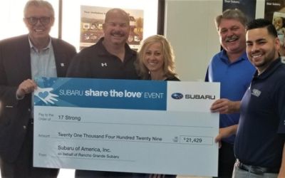 SUBARU SHARE THE LOVE EVENT and 17 STRONG