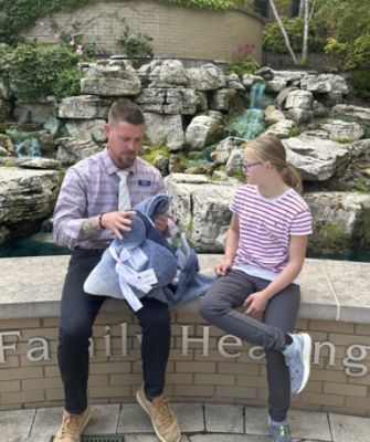 Gifts of Blankets and Encouragement