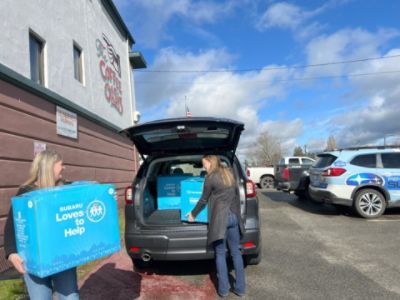 A Promise to Warm Hearts: Peninsula Subaru and Coffee Oasis Partner for Subaru Loves to Help Event