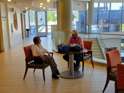 Dutch Miller Subaru Passes Out Blankets to Cancer Patients
