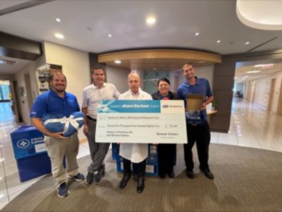 Bowser Subaru Continues Longstanding Support of Blood Cancer Research