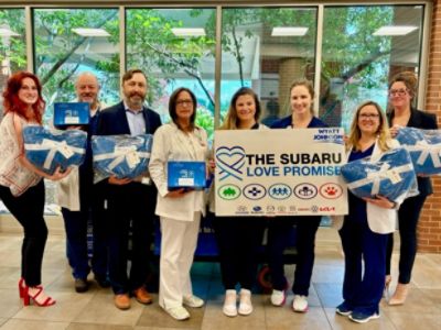 Warm Hearts, Warm Blankets: Wyatt Johnson Subaru's Commitment to the Patients of Tennova