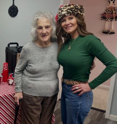 Hot Chocolate with Local Senior Center!