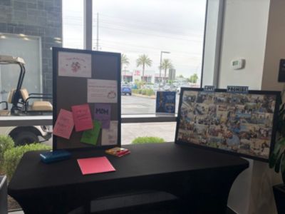 Mother's Day Card Station