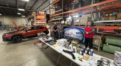 Subaru at the Skilled Trades Fair