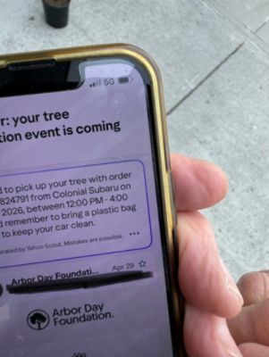 The Arbor Day Tree Event at Colonial Subaru