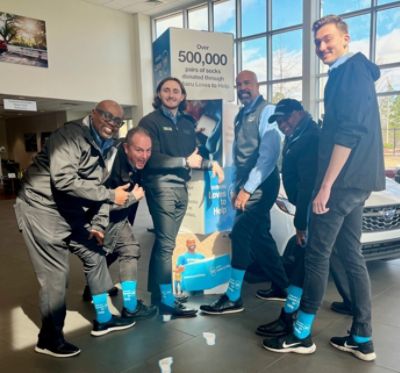 Hendrick Subaru helps Pathway's Home guests' feet stay warm & dry