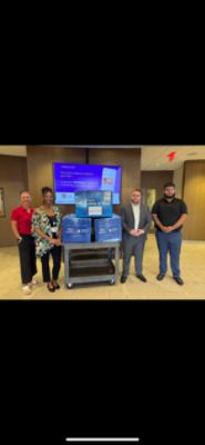 Another round of blanket hospital deliveries with LLS!!