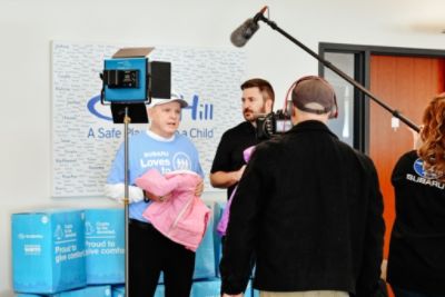 Subaru Loves to Help X 2026 Coyote Hill Coat Donation