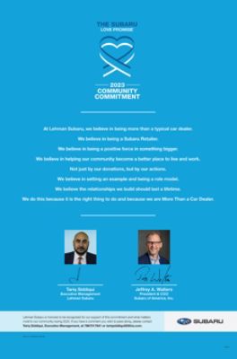 Subaru Love Promise