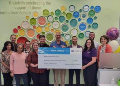 Subaru of North Tampa Supports Meals On Wheels of Tampa Seniors