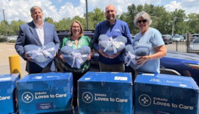 Ciocca Subaru of Flemington Brings Comfort and Smiles to Patients Facing Blood Cancer
