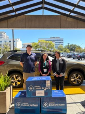 Putnam Saburu Donation Drop-Off at Mills-Peninsula Medical Center