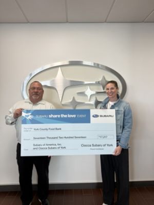 York County Food Bank Feels the Love from Subaru 