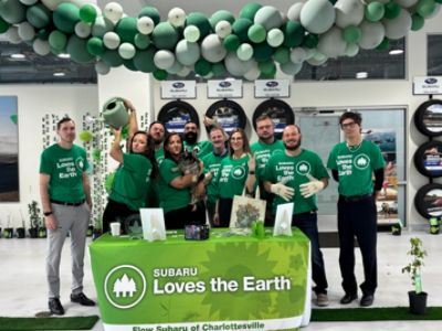 Flow Subaru of Charlottesville Celebrates Earth Day with 100-Tree Giveaway! 🌱💚