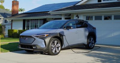 23 Subaru Soltera Charging at home