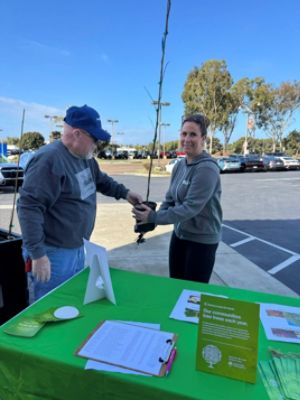 Distributing Trees in the Local Community